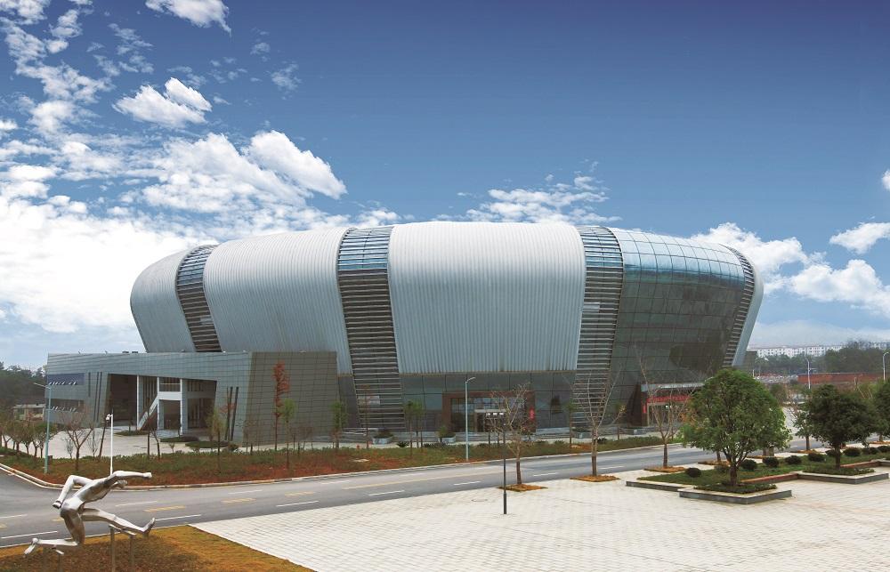 公司承建的婁底市體育中心──體育館榮獲全國AAA級安全文明標準化工地